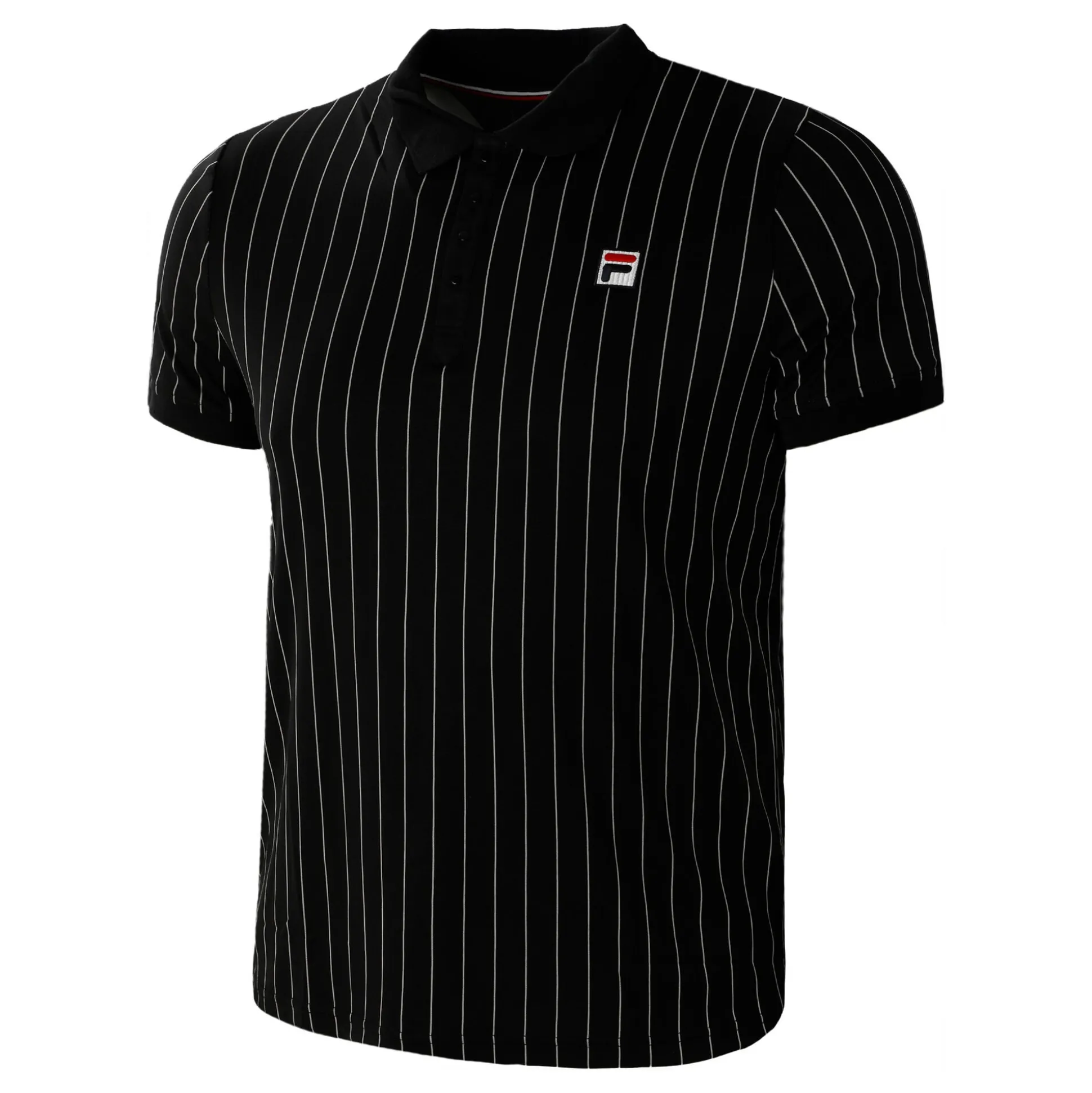 New Stripes Polo Men - Black, White Shirts