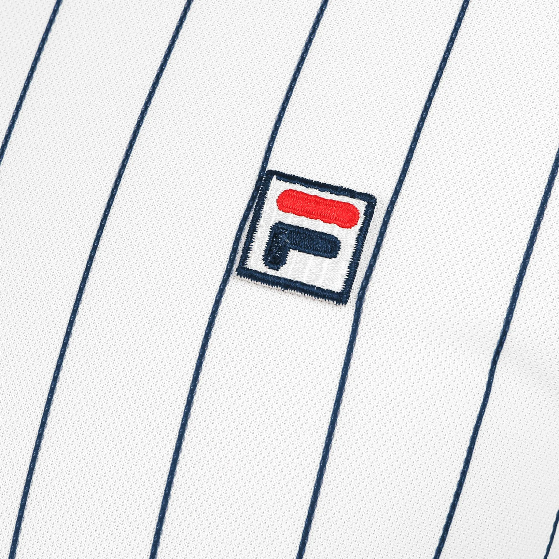 Shop Stripes Polo Men - White, Dark Blue Shirts