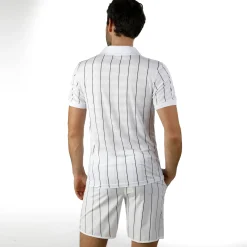 Clearance Stripes Polo Special Edition Men - White, Black Shirts