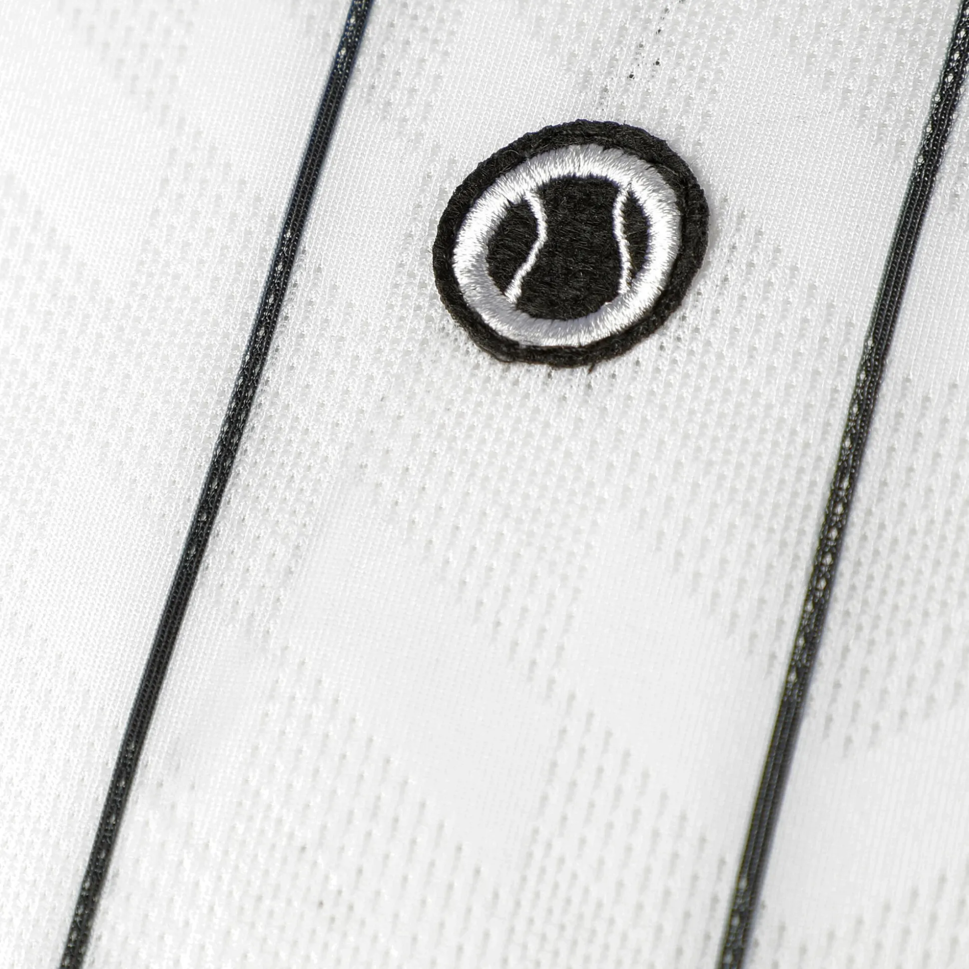 Clearance Stripes Polo Special Edition Men - White, Black Shirts