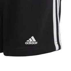 Fashion 3-Stripes Shorts Girls - Black, White Shorts