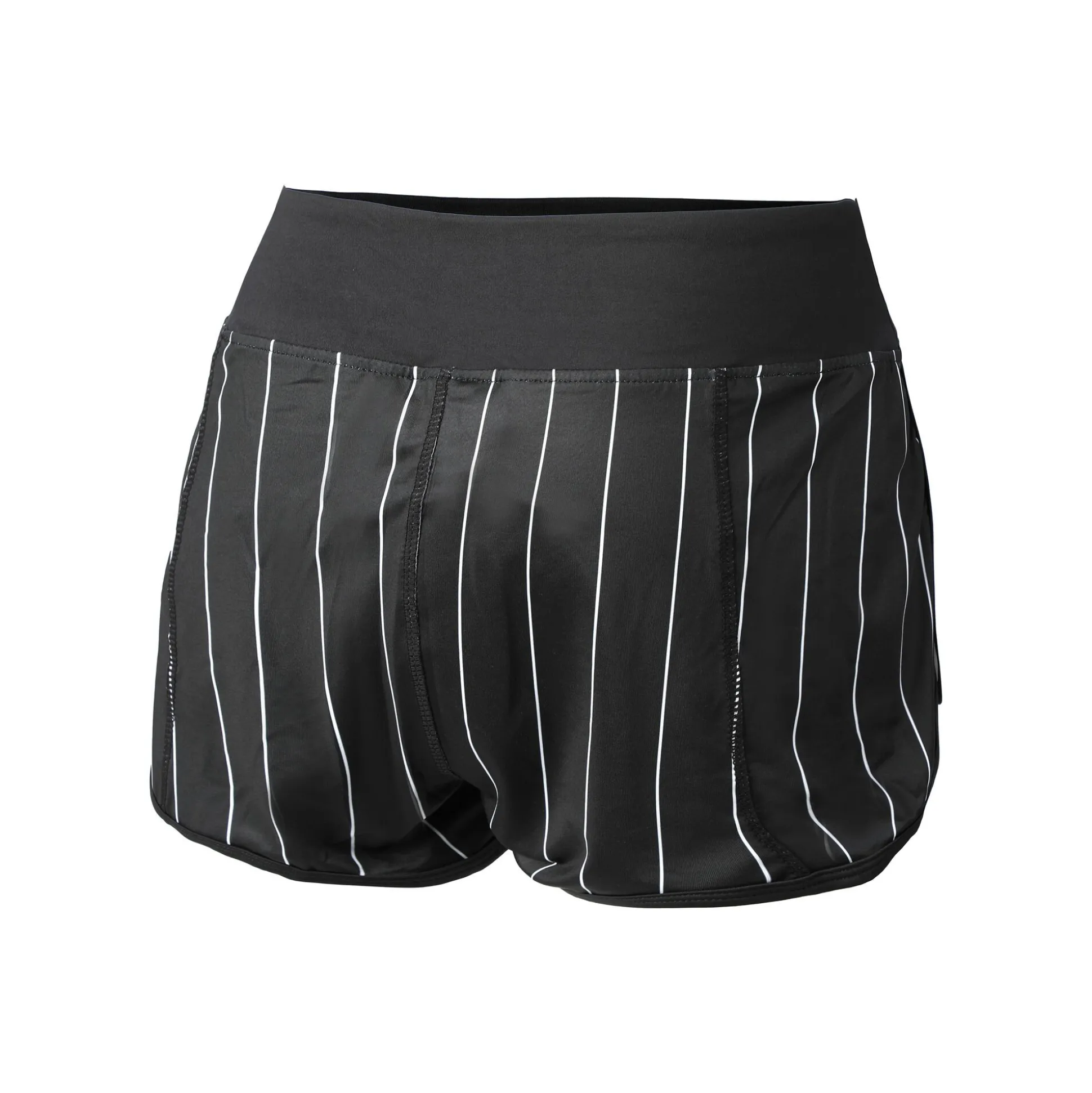 Sale Stripes Shorts Special Edition Women - Black, White Shorts