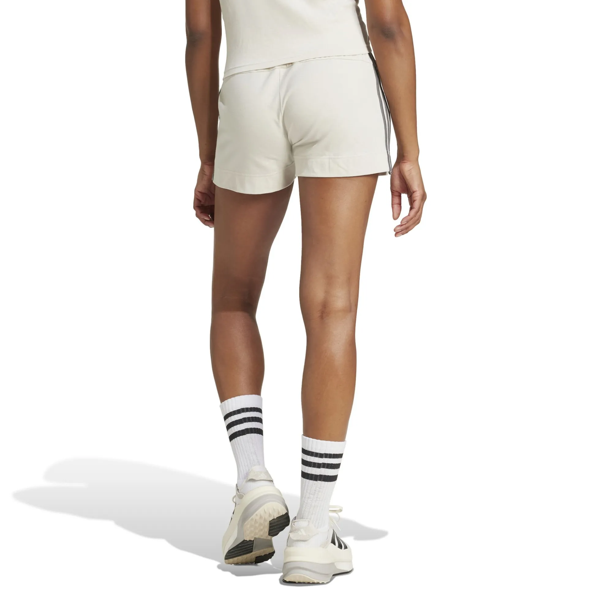 Hot 3Stripes Single Jerseys Shorts Women - Shorts