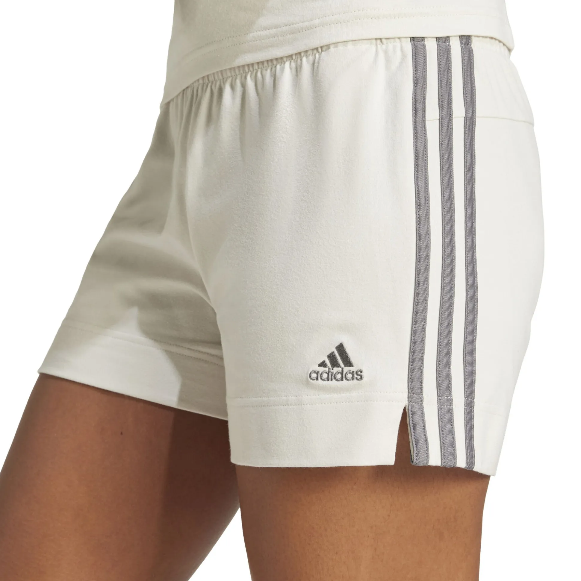 Hot 3Stripes Single Jerseys Shorts Women - Shorts