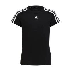 Flash Sale 3-Stripes T-Shirt Girls - Black, White Shirts