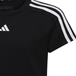 Flash Sale 3-Stripes T-Shirt Girls - Black, White Shirts