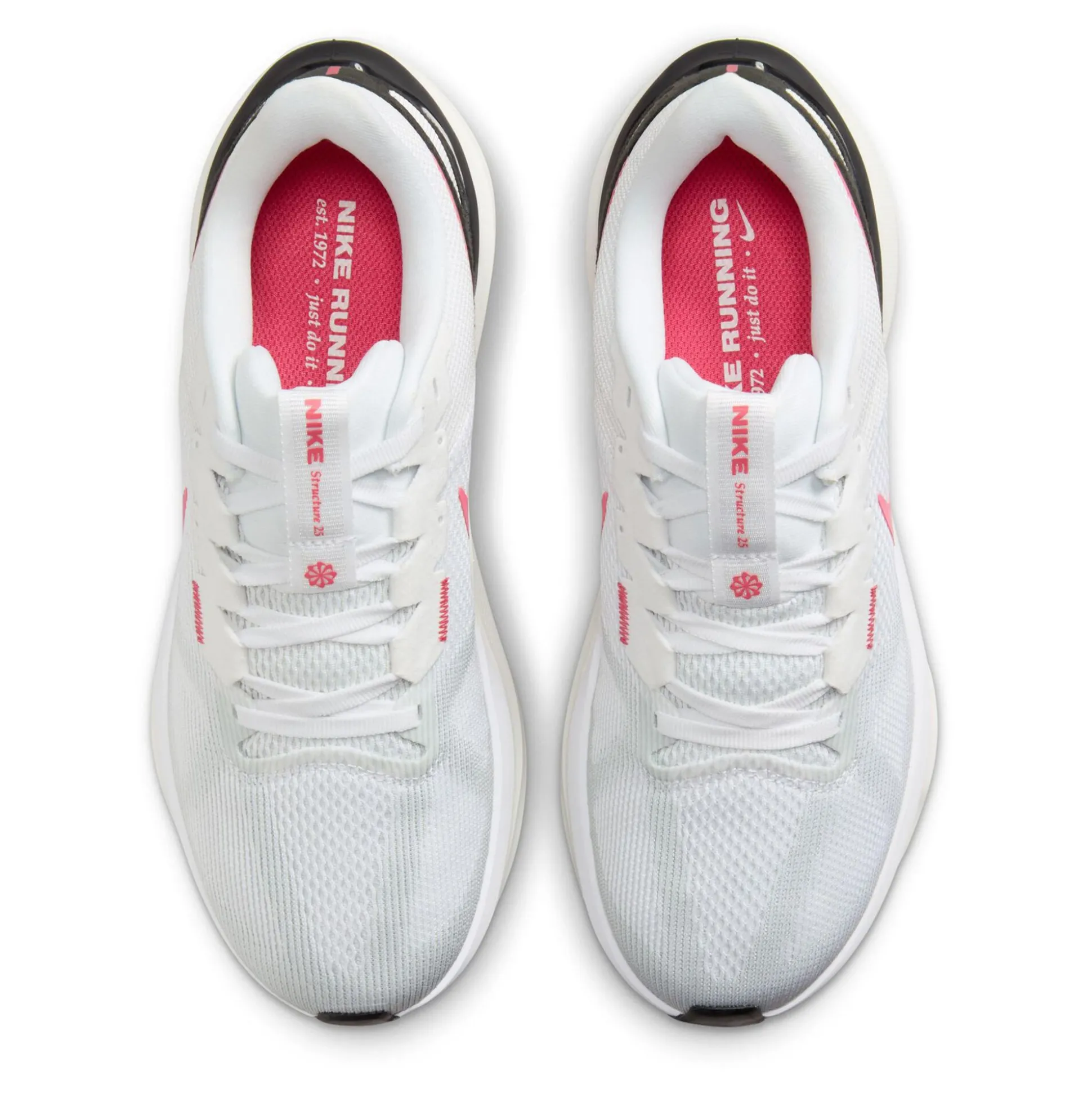 Cheap Structure 25 Stability Running Shoe Women - White, Black Running Shoes