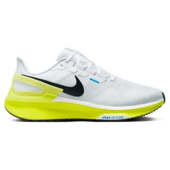 Clearance Structure 25 Stability Running Shoe Men - White, Neon Yellow Running Shoes