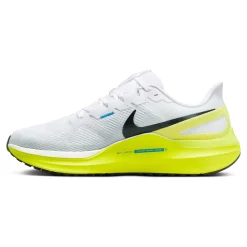 Clearance Structure 25 Stability Running Shoe Men - White, Neon Yellow Running Shoes