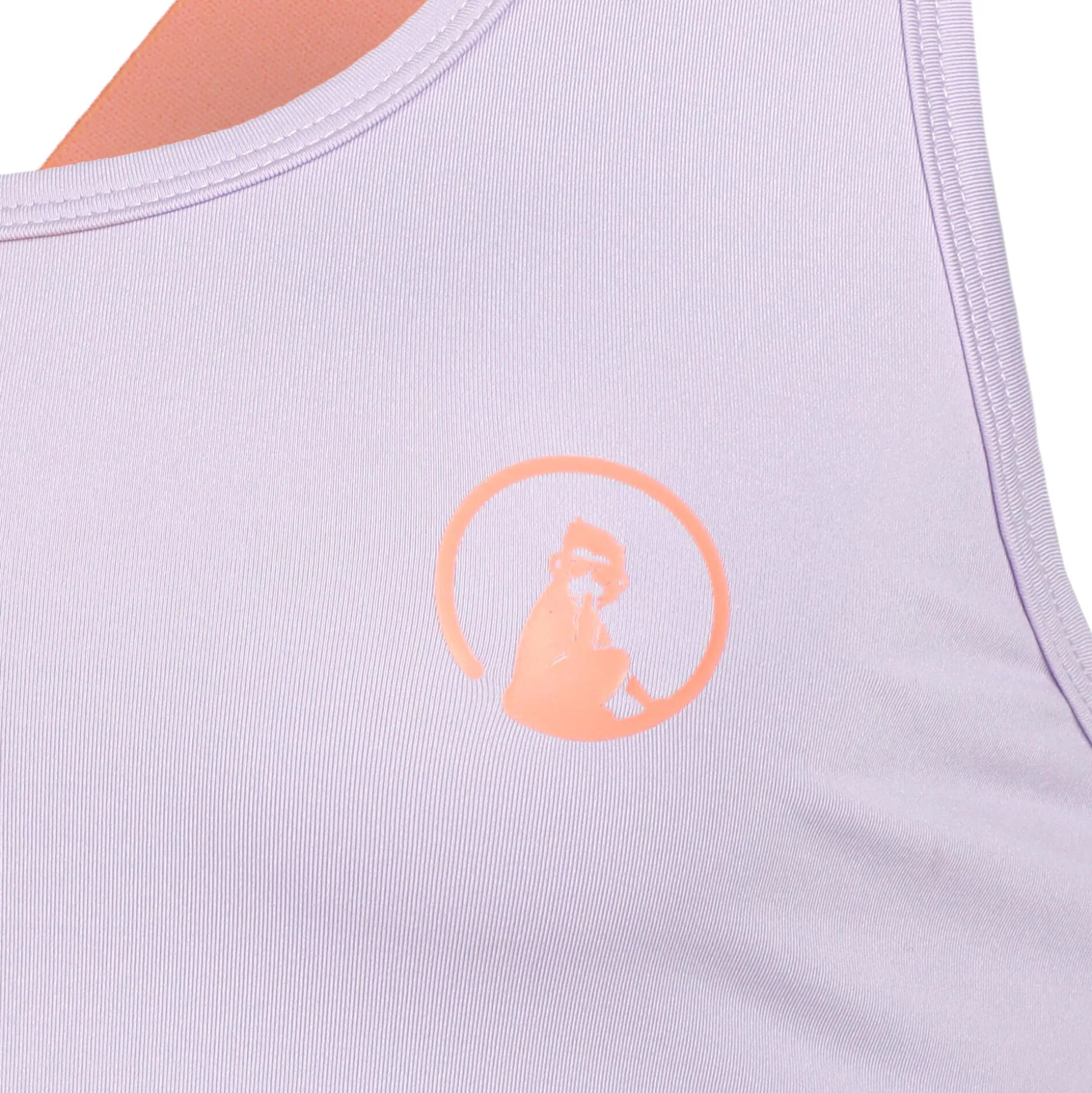 Fashion Summerbreeze Crossback Tank Top Women - Lilac, Orange Tops