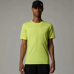 Sale Sunriser Running Shirt Men - Neon Yellow Running Clothing