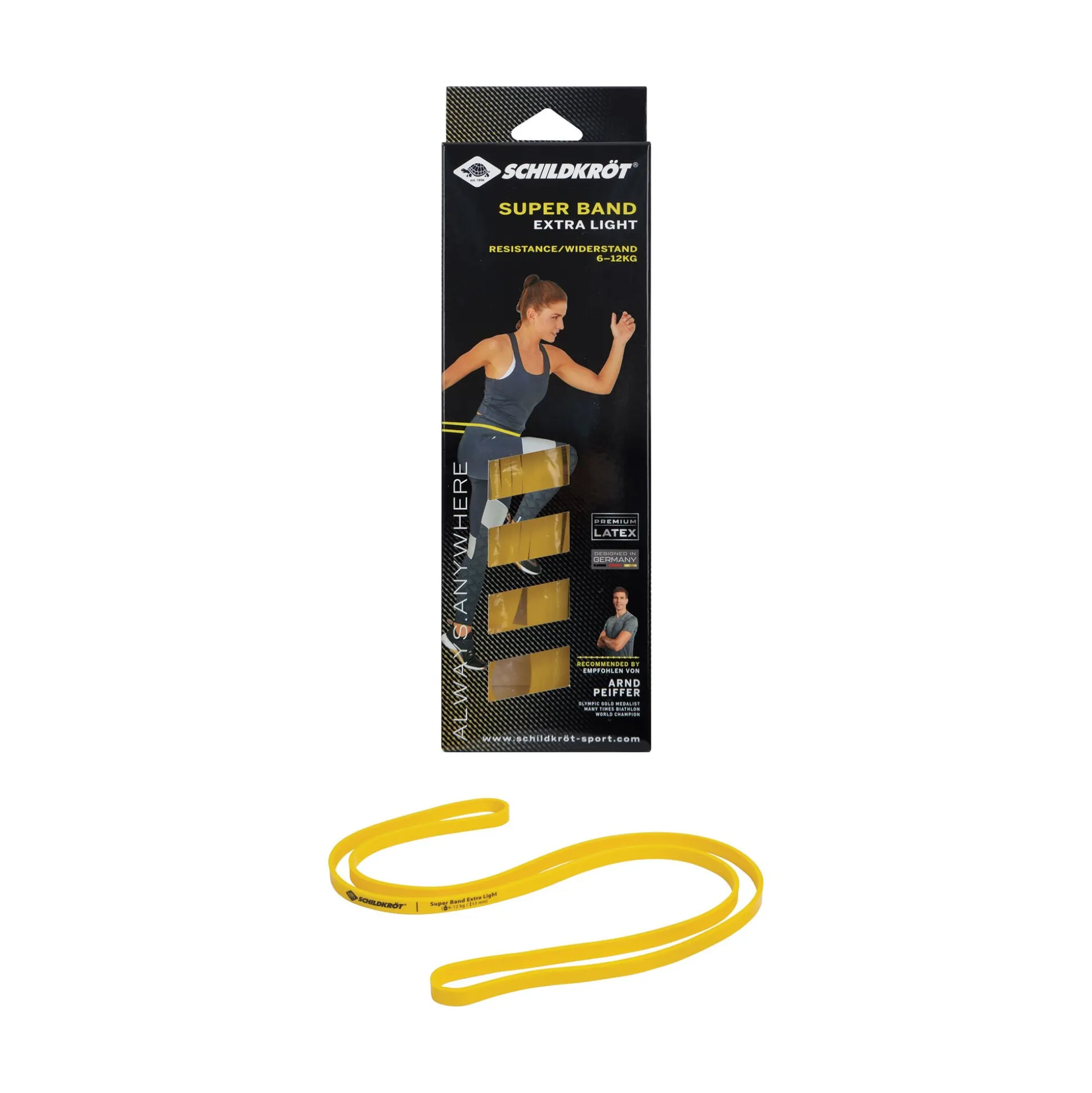 Store Super Band Extra Light Resistance Bands - Yellow Accessories