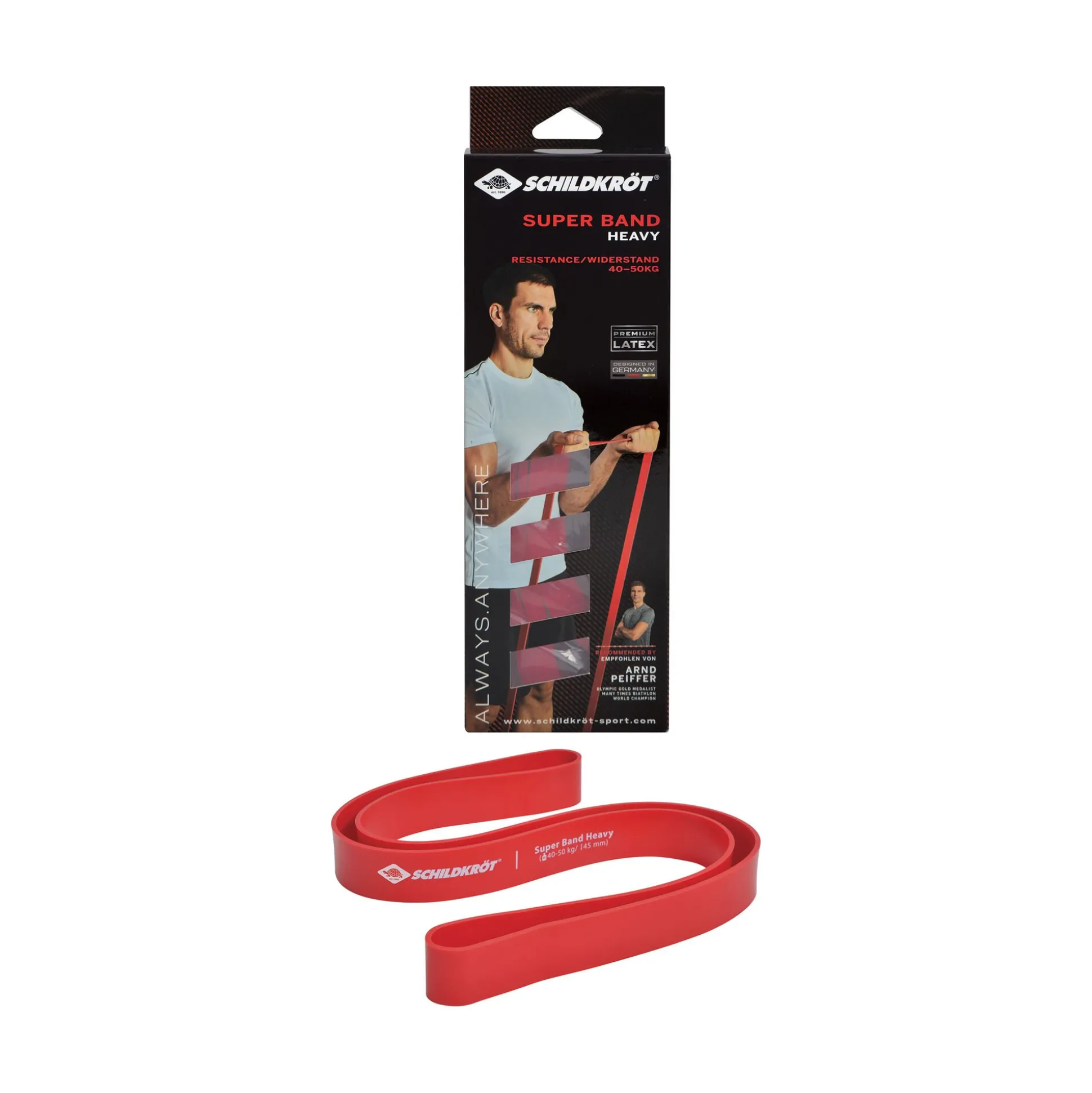 Sale Super Band Heavy Resistance Bands - Red Accessories