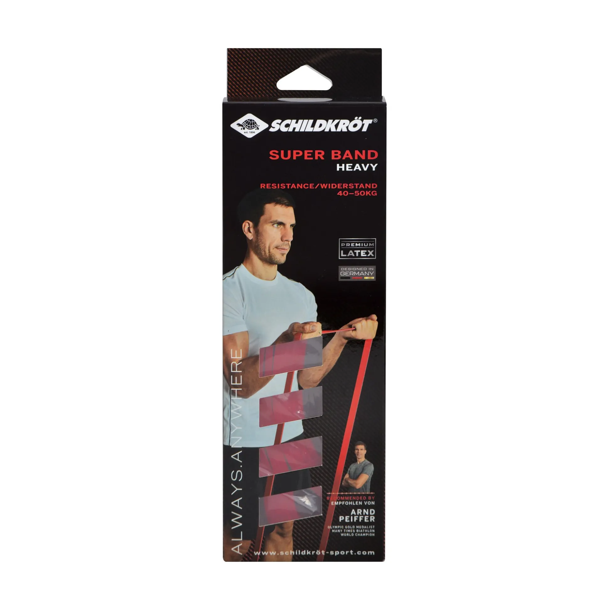 Sale Super Band Heavy Resistance Bands - Red Accessories