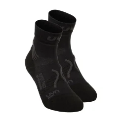 Sale Super Fast Running Socks 2 Pack Men - Black, Anthracite Running Clothing
