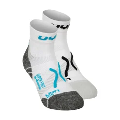 Hot Super Fast Running Socks 2 Pack Women - White, Turquoise Running Clothing