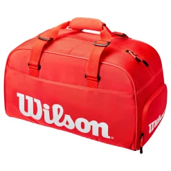 Hot Super Tour Small Duffle Sports Bag - Red, White Sports Bags