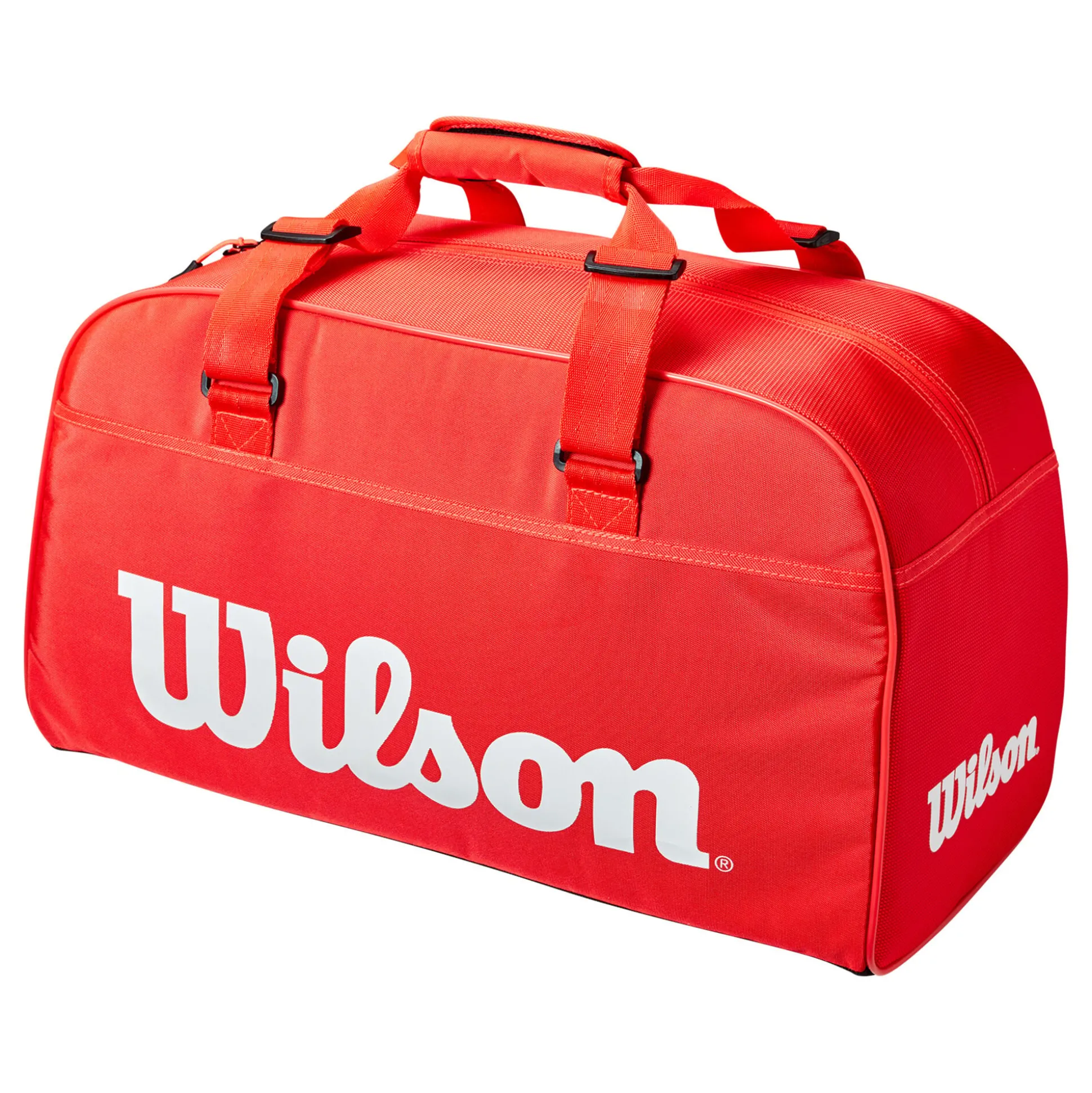 Hot Super Tour Small Duffle Sports Bag - Red, White Sports Bags