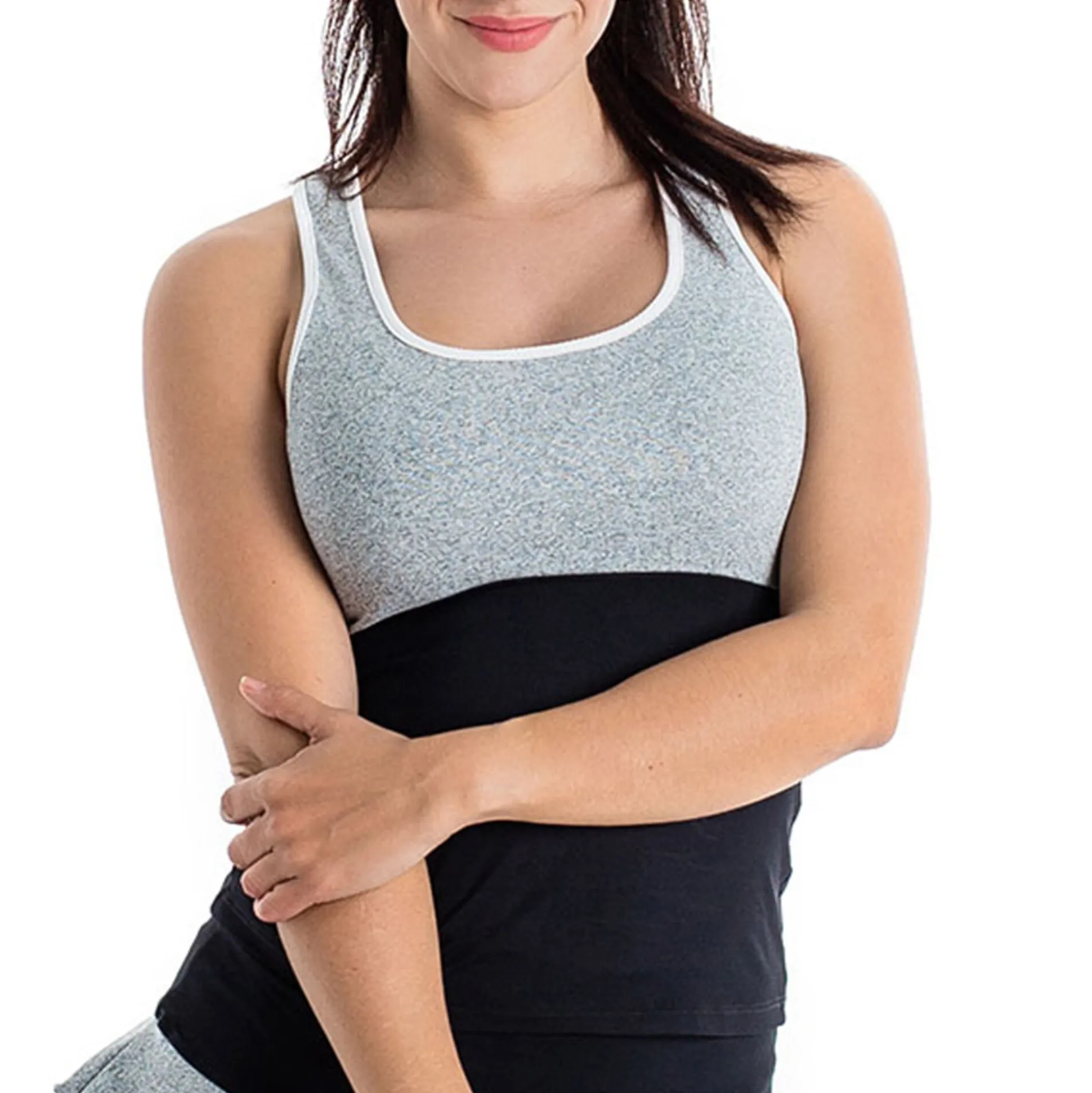 Discount Suri Tank Top Women - Black, Grey Tops
