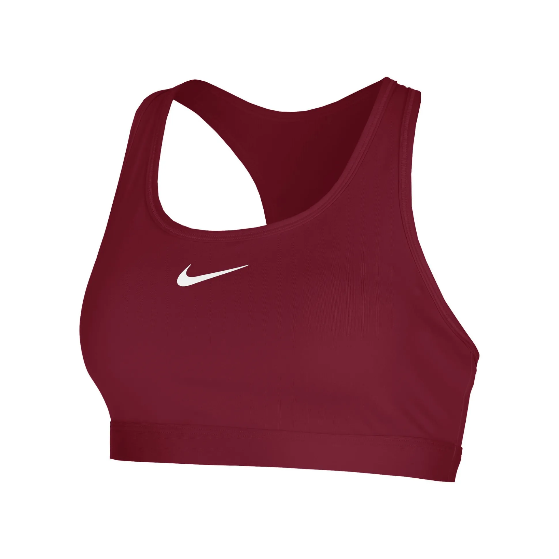 Best Swoosh Bra Sports Bras Women - Dark Red, White Sports Bras