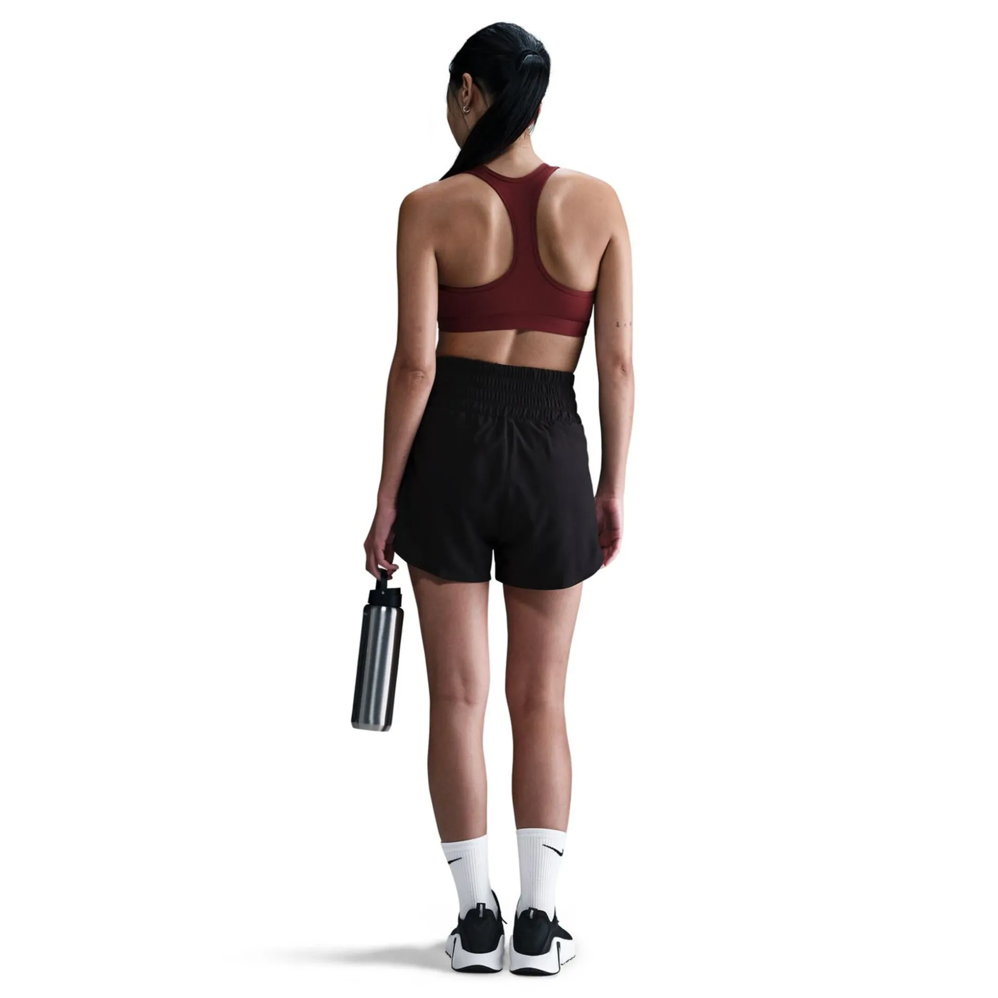 Best Swoosh Bra Sports Bras Women - Dark Red, White Sports Bras