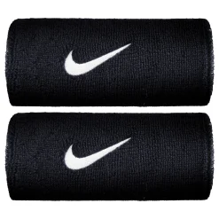 Discount Swoosh Doublewide Wristband 2 Pack - Dark Blue, White Accessories