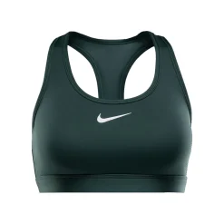 Outlet Swoosh Medium Support Sports Bras Women - Dark Green Sports Bras