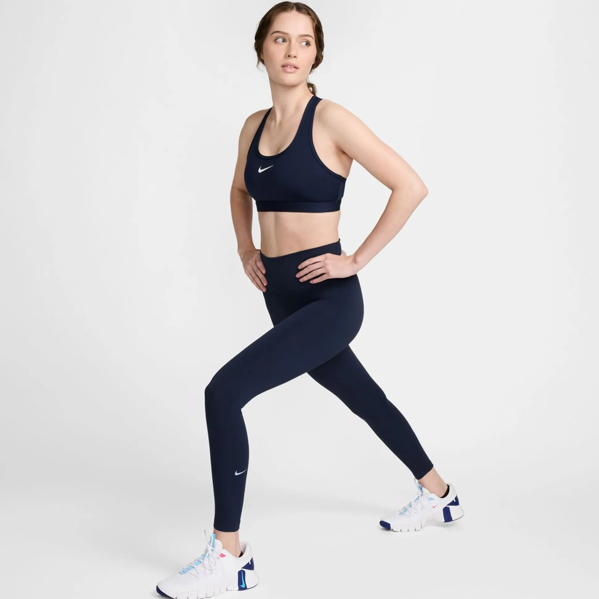 Sale Swoosh Padded Sports Bras Women - Dark Blue Sports Bras
