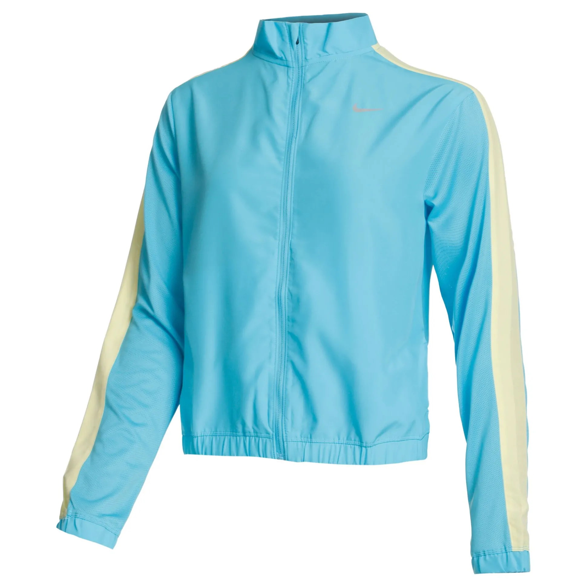 New Swoosh Running Jacket Women - Blue, Yellow Running Clothing