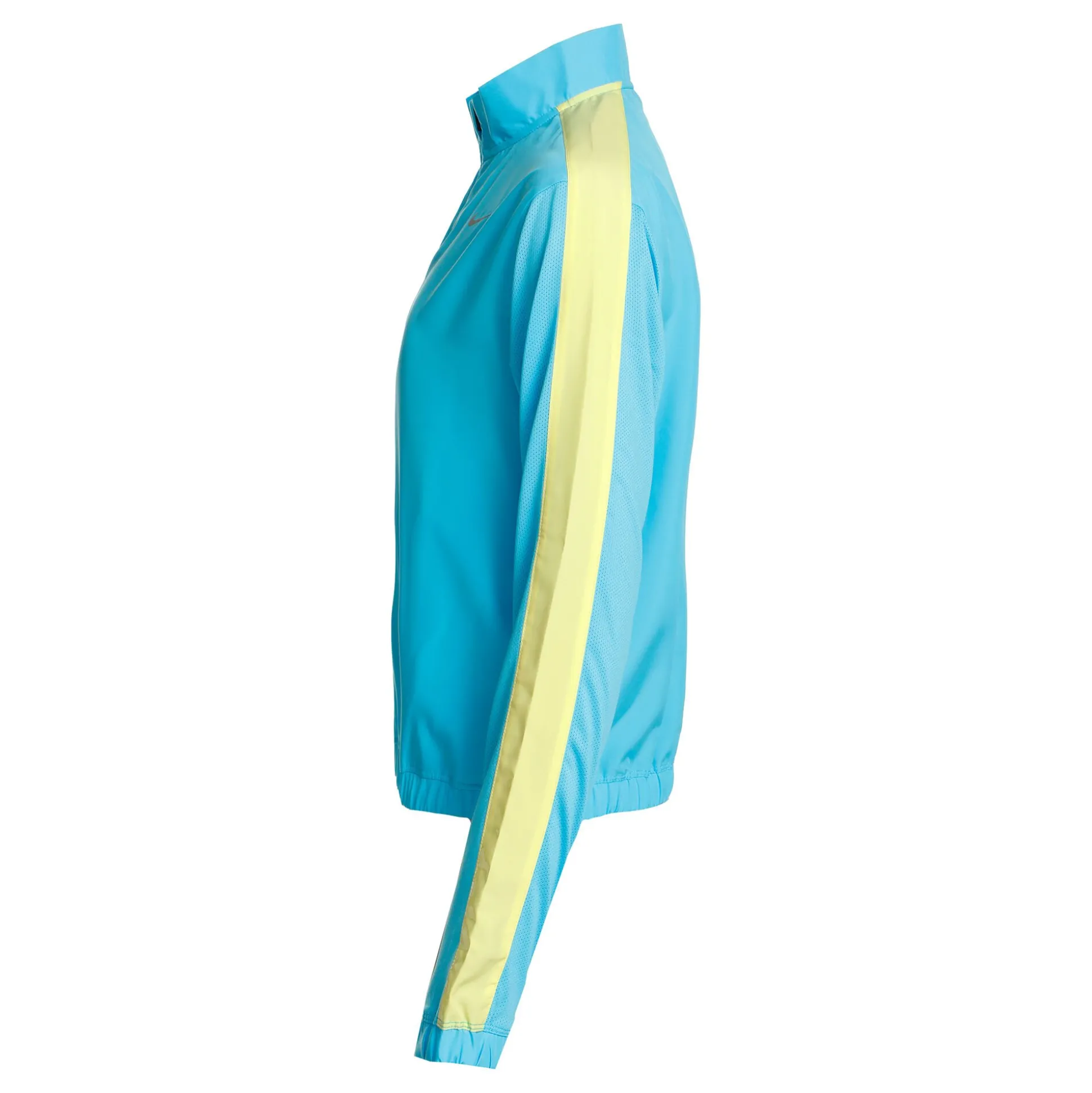 New Swoosh Running Jacket Women - Blue, Yellow Running Clothing