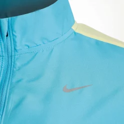 New Swoosh Running Jacket Women - Blue, Yellow Running Clothing