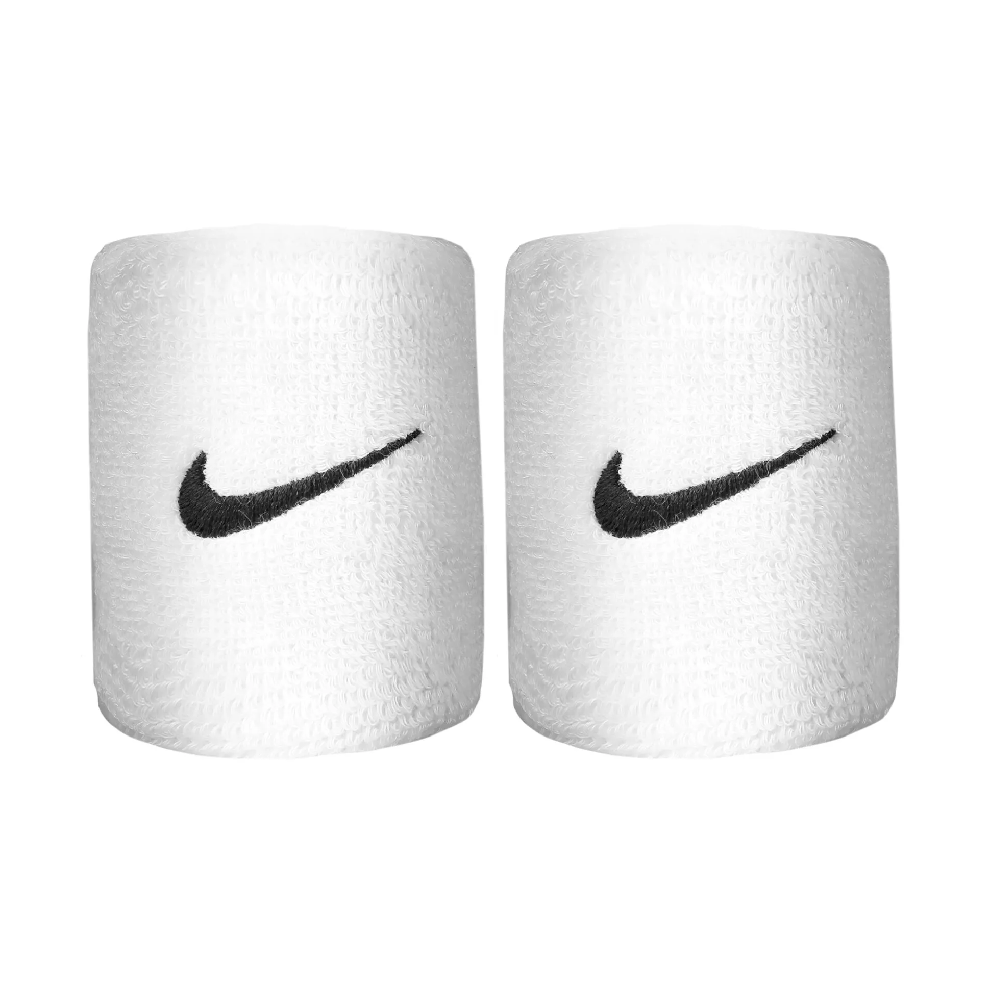 Flash Sale Swoosh Wristband 2 Pack - White, Black Accessories