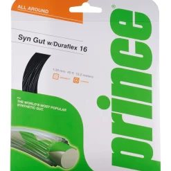 Fashion Synthetic Gut Duraflex String Set 12,2m - Black String Sets