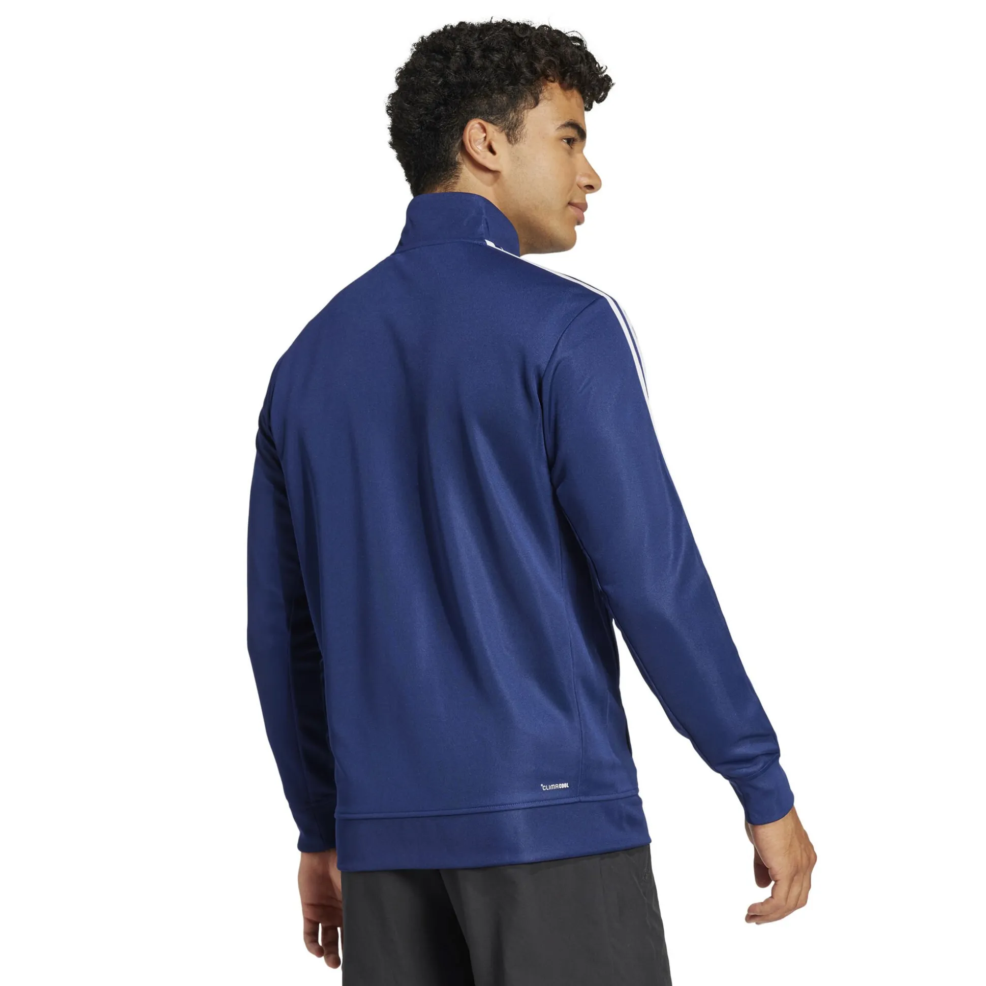 New Taining Essential 3 Stripes Training Jacket Men - Dark Blue Jackets