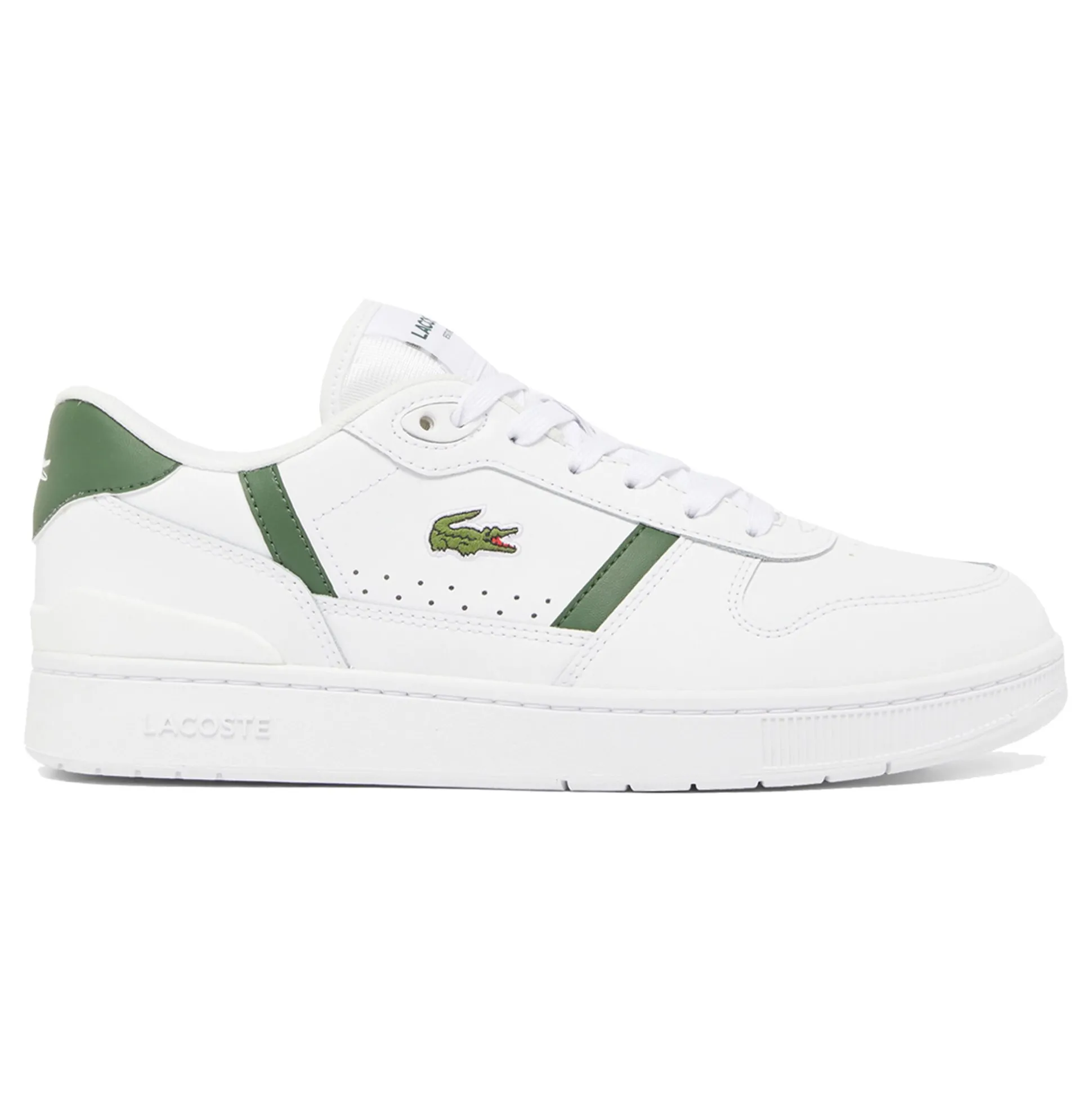 Hot T-Clip Set Sneakers Men - White, Green Casual Shoes