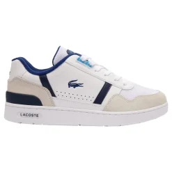 Best T-Clip Sneakers Men - White, Dark Blue Casual Shoes
