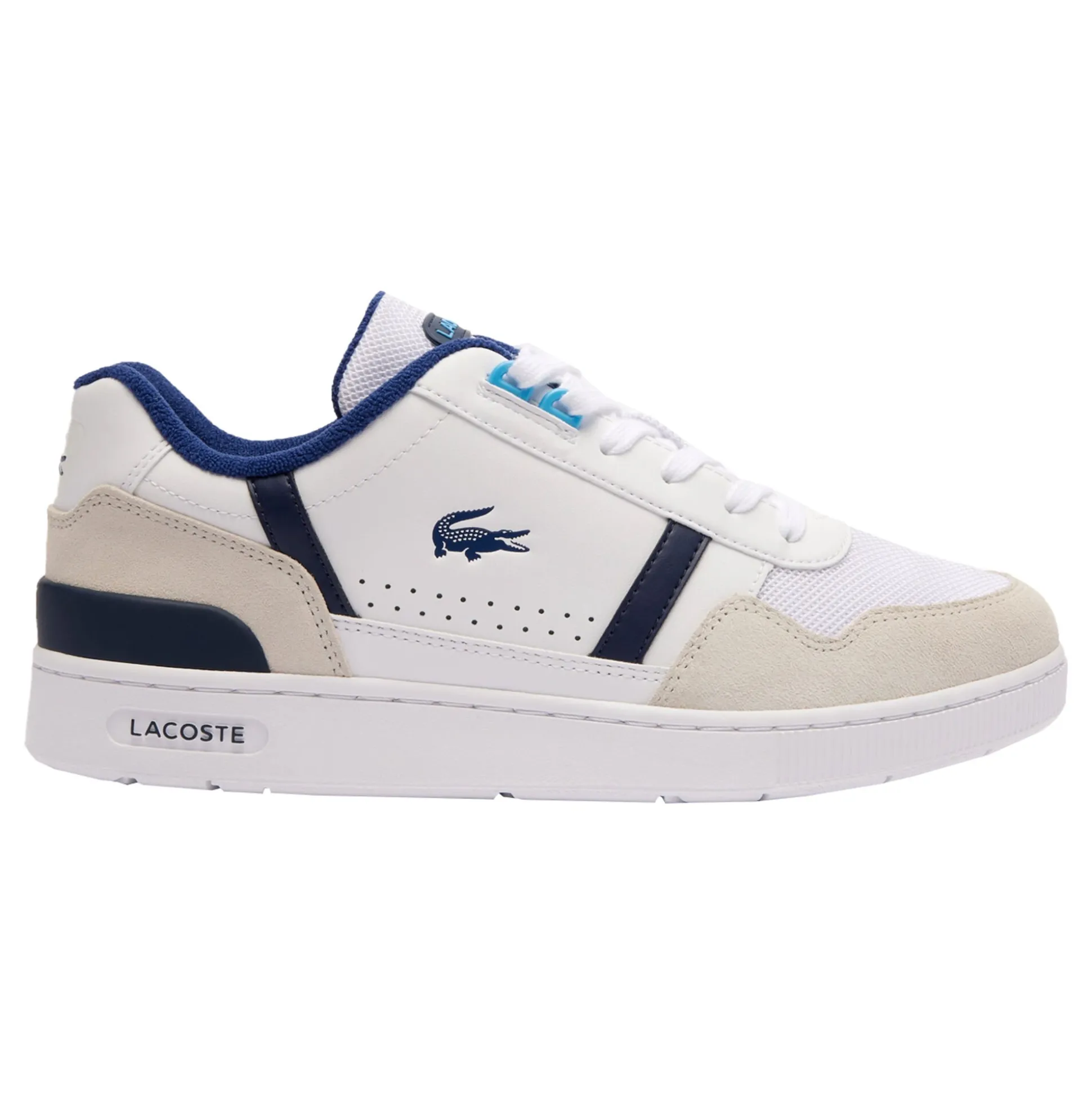 Best T-Clip Sneakers Men - White, Dark Blue Casual Shoes