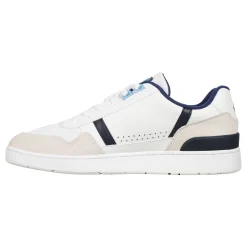 Best T-Clip Sneakers Men - White, Dark Blue Casual Shoes
