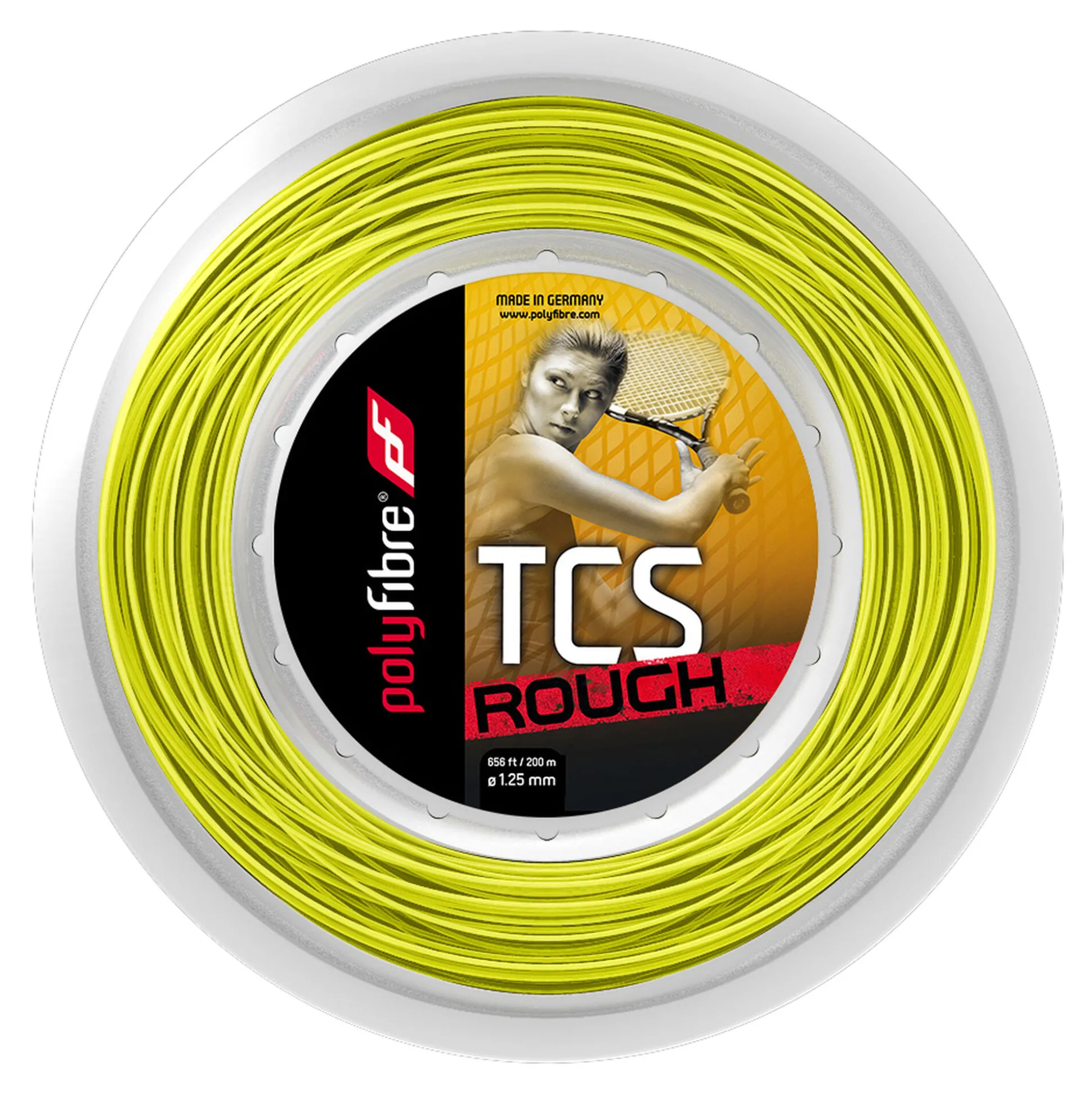 Fashion TCS Rough String Reel 200m - Yellow String Reels