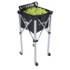Store Teaching Cart Ball Cart - Black, Silver Coaching Equipment