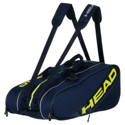 Best Sale Team Elite Racquetbag XL Racket Bag - Blue, Lime Racket Bags