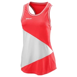 Online Team II Tank Top Women - Coral, White Tops