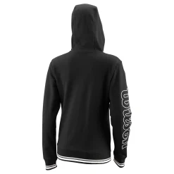 Clearance Team II Zip Hoodie Women - Black, White Jackets