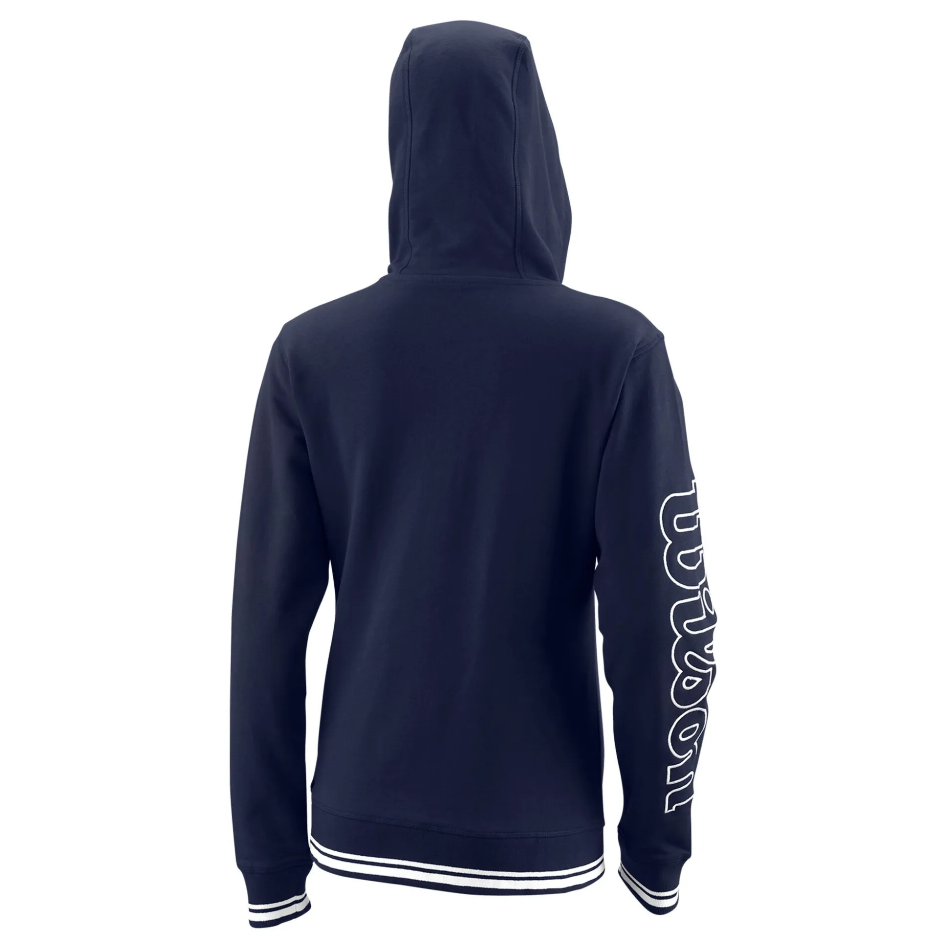 Best Team II Zip Hoodie Women - Dark Blue, White Jackets