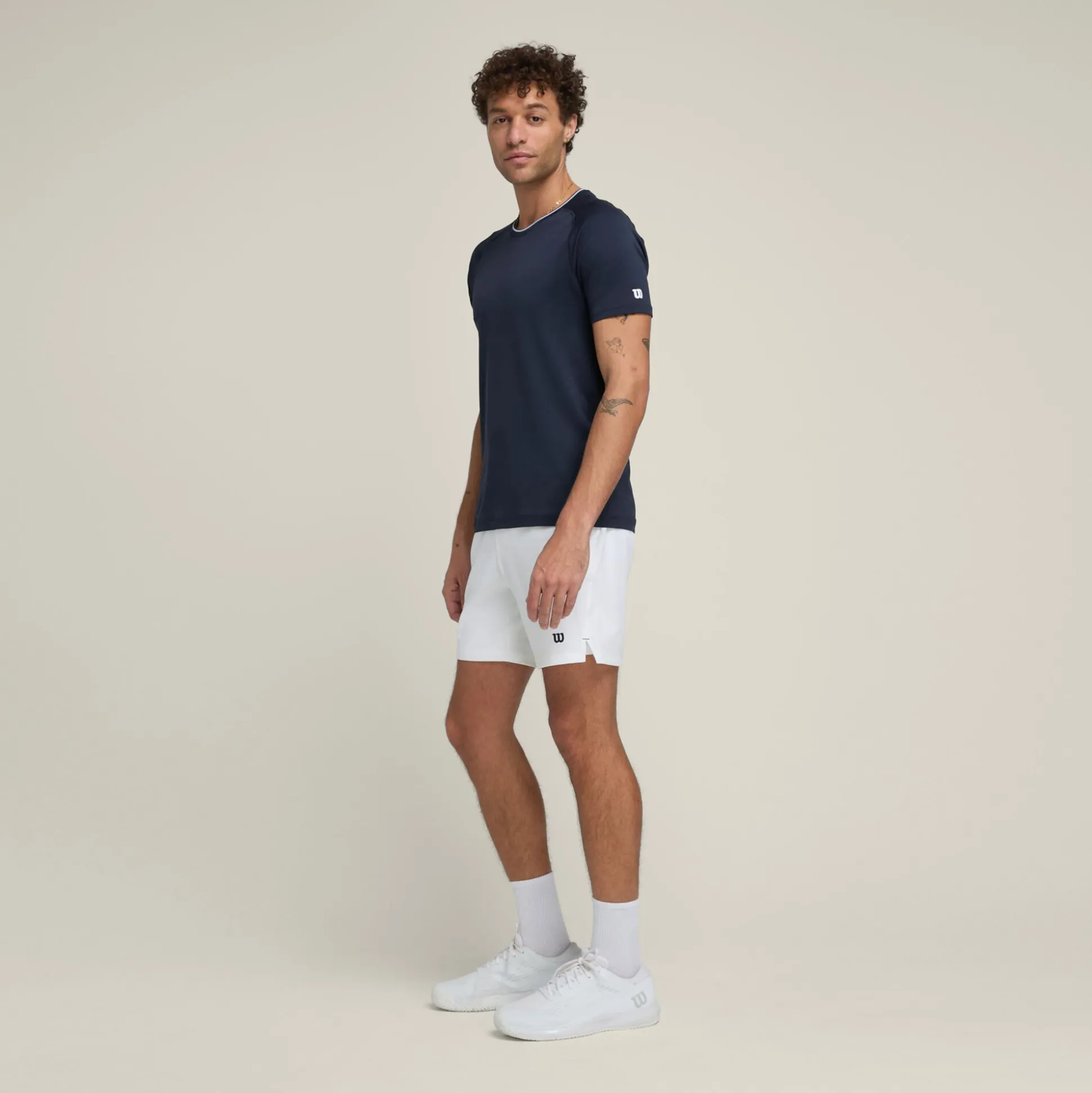 Sale Team Players Seamless Crew T-Shirt Men - Dark Blue Hoodies & Sweaters|Shirts