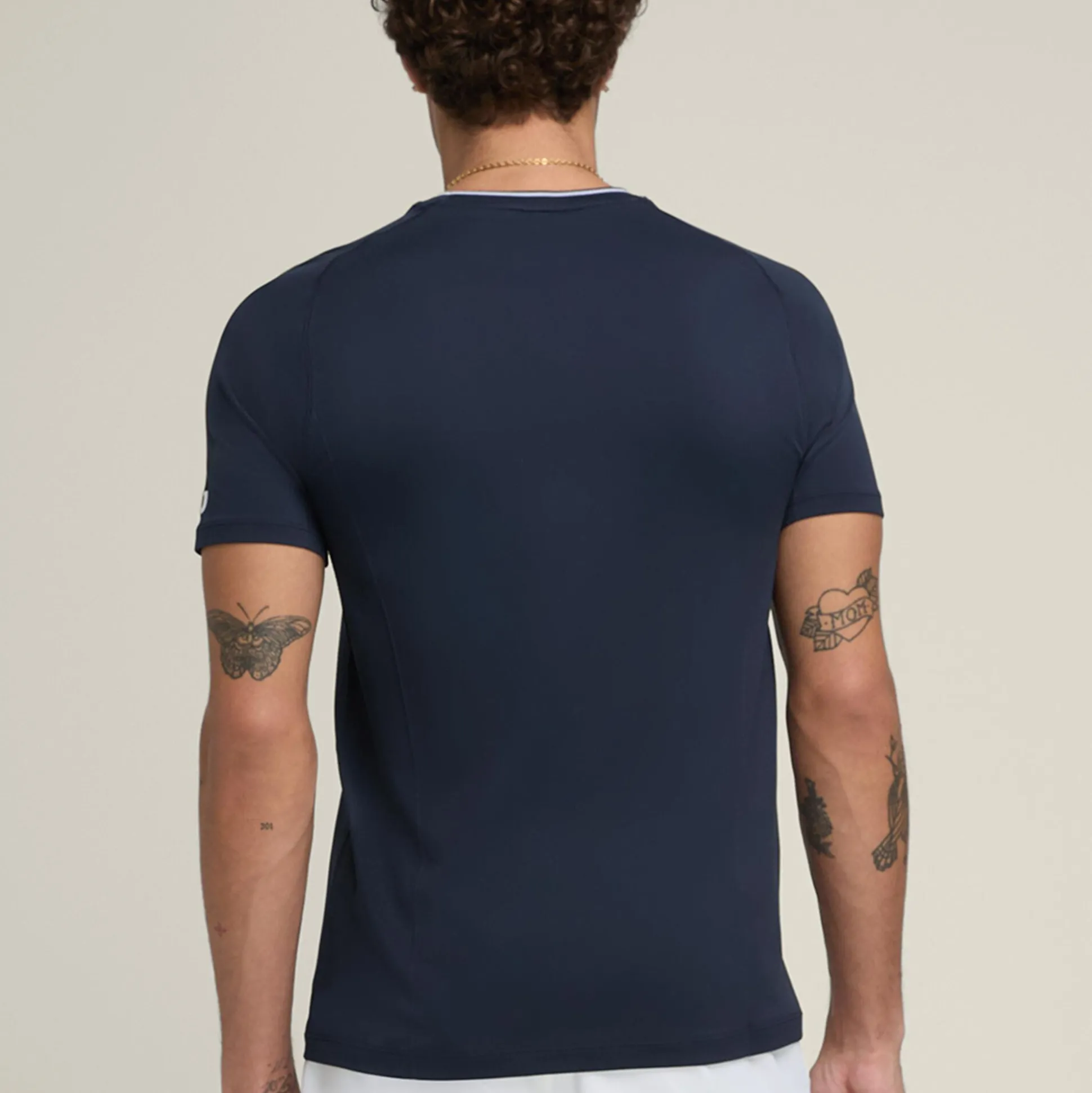 Sale Team Players Seamless Crew T-Shirt Men - Dark Blue Hoodies & Sweaters|Shirts