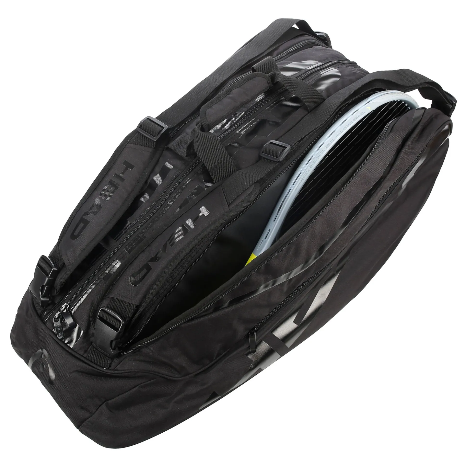 Best Sale Team 12R Monstercombi Racket Bag Special Edition - Black Racket Bags