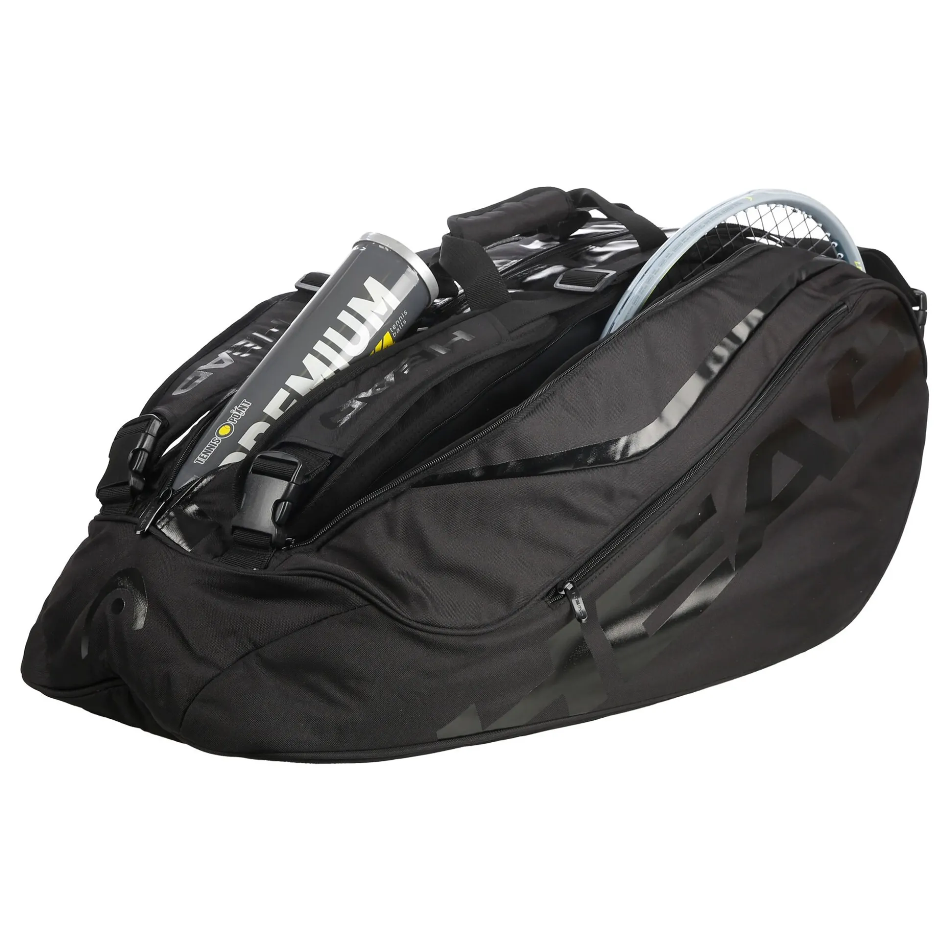 Best Sale Team 12R Monstercombi Racket Bag Special Edition - Black Racket Bags