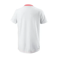 Shop Team T-Shirt Boys - Coral, White Shirts