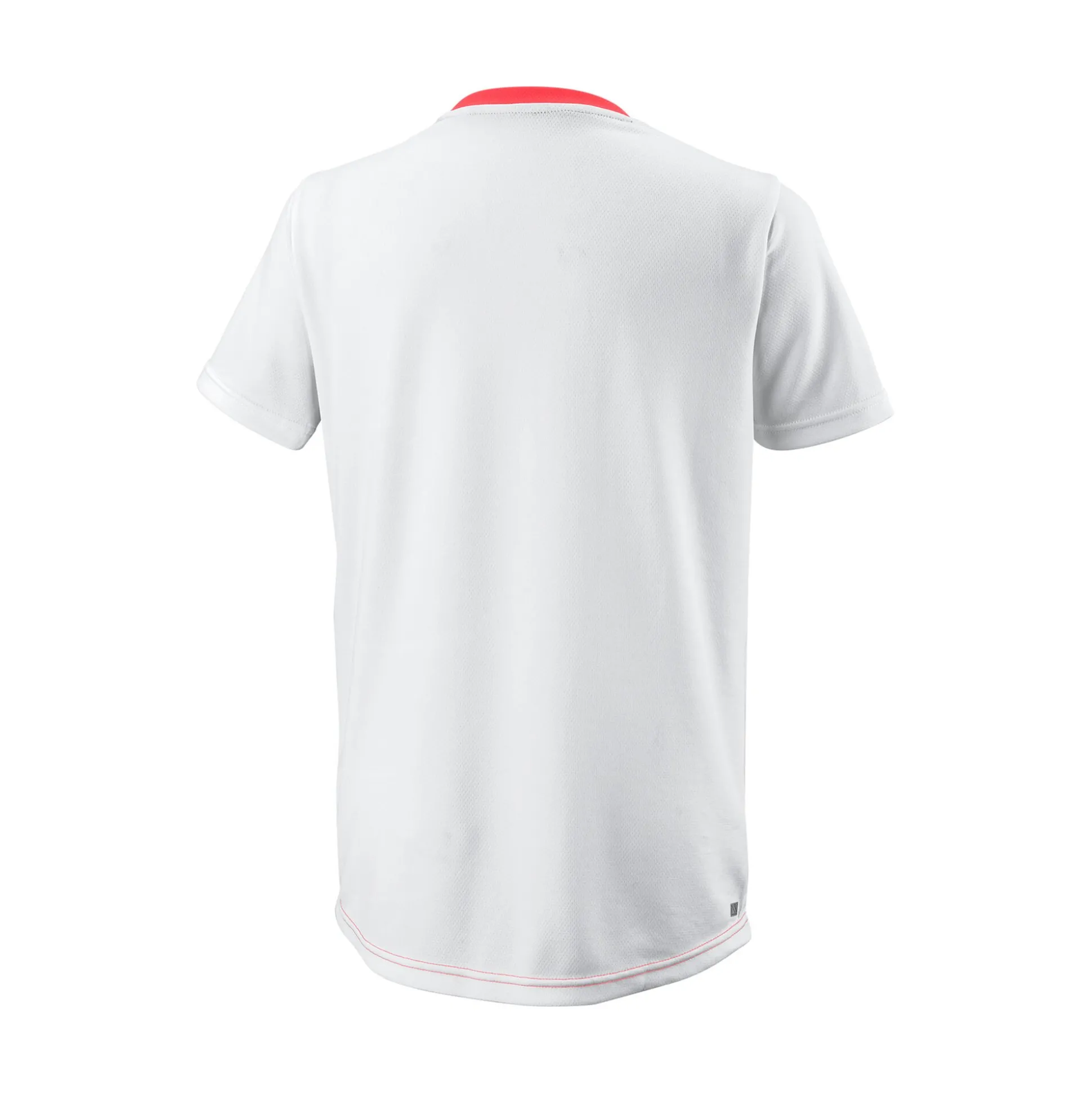 Shop Team T-Shirt Boys - Coral, White Shirts